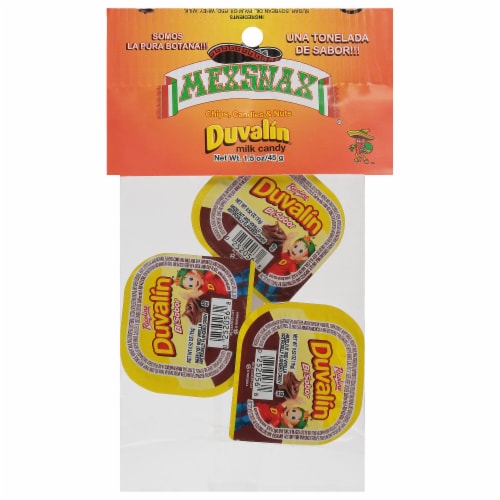 Mexsnax® Duvalin Flavored Creamy Candy Perspective: front