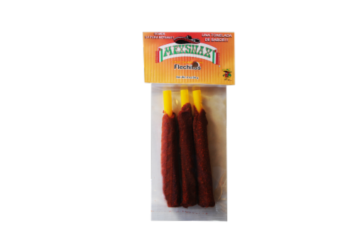 Mexsnax® Flechitas Hot Tamarind Candy Perspective: front