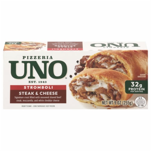 Uno® Steak & Cheese Stromboli Perspective: front
