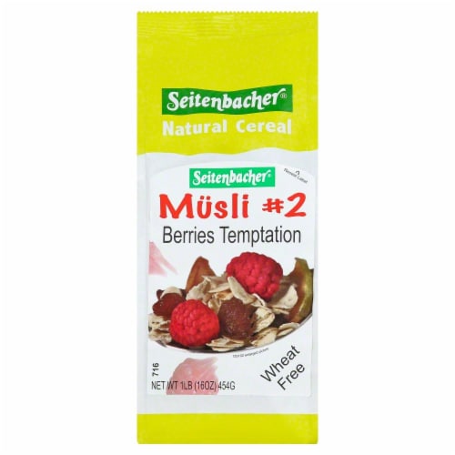 Seitenbacher Musli #2 Berries Temptation Cereal Perspective: front