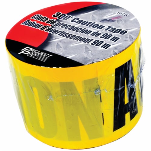 Project Pro® Caution Tape Perspective: front