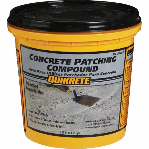 Quikrete 8650-35 Concrete Patch Compound QT Perspective: front