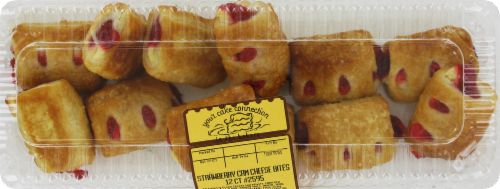 Bakery Fresh Goodness Strawberry Cream Cheese Bites 12ct Perspective: front