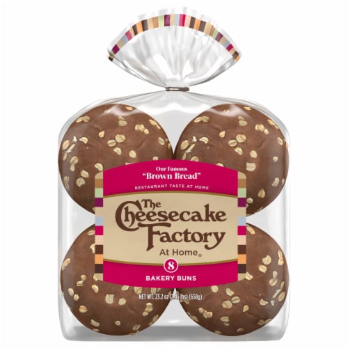 Cheesecake Factory at Home® Brown Bread Bakery Buns Perspective: front