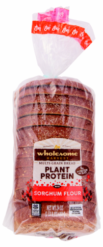 Wholesome Harvest Plant Protein Multi-Grain Bread with Sorghum Flour Perspective: front