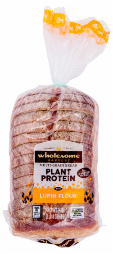 Wholesome Harvest Plant Protein Multi-Grain Bread with Lupin Flour Perspective: front