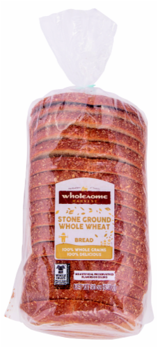 Wholesome Harvest Stone Ground Whole Wheat Bread Perspective: front