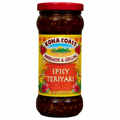 Kona Coast Spicy Teriyaki Marinade Perspective: front