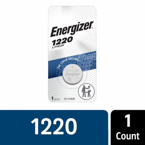 Energizer Watch Electronic Lithium Coin 1220 Battery - 1 Pack, 1