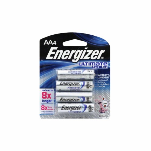 Energizer® Ultimate Lithium AA Batteries, 4 pk - City Market