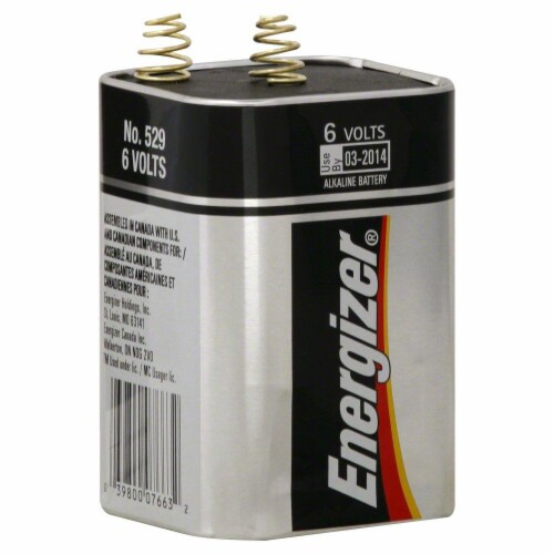Energizer Lantern 6-Volt Battery Perspective: front