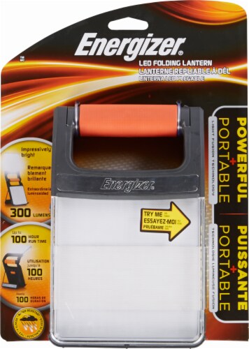 Energizer Pop-Up LED Lantern w/ Light Fusion Technology - 150 Lumens -  Polypropylene - 4 x AA Batteries