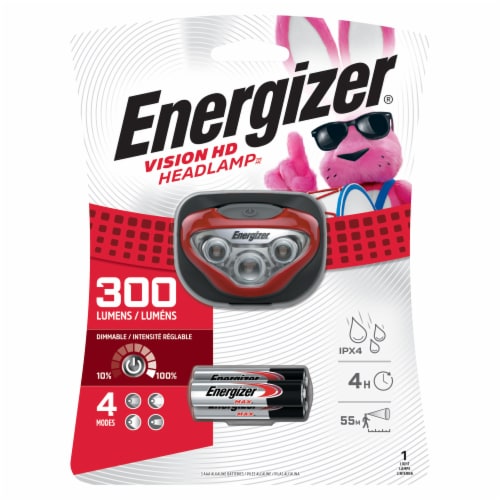 Energizer 200 Lumens Battery Powered LED Headlamp Perspective: front