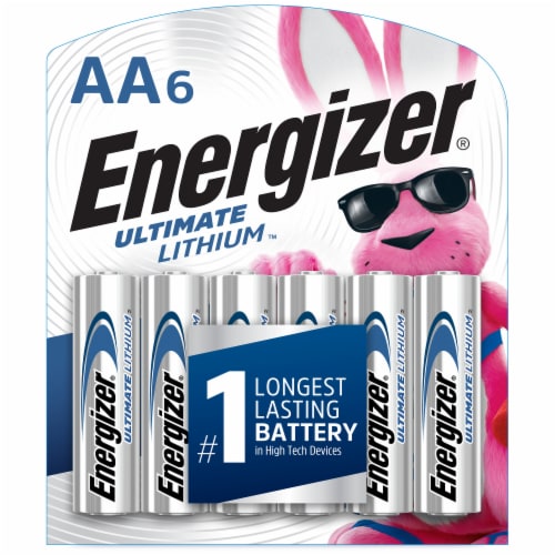 Energizer Ultimate Lithium AA Batteries - 6 Pack, 6 pk - Dillons Food Stores