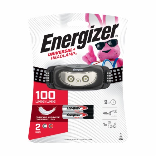 Energizer® Universal Plus LED Headlamp 100 Lumens Perspective: front