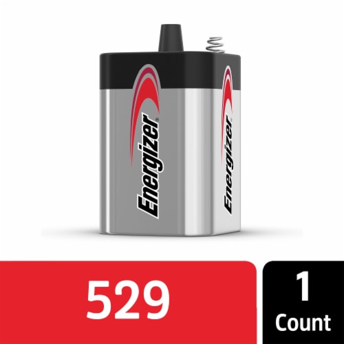 Energizer Max 6V Battery Perspective: front