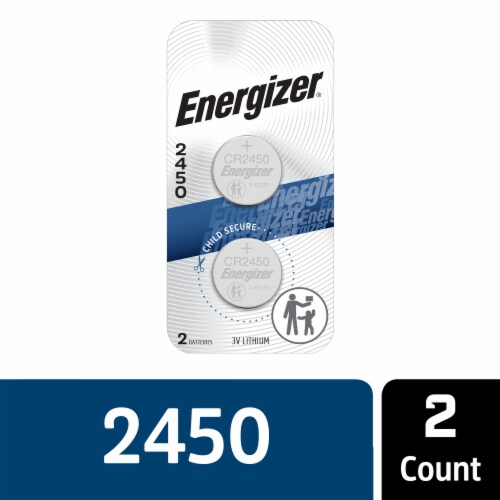 Energizer Watch Electronic Lithium Coin 2450 Batteries - 2 Pack, 2 pk -  Harris Teeter