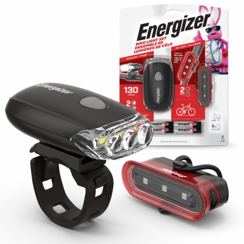 Energizer 130 Lumens Battery Powered Bike Light Set 2 pk Metro Market
