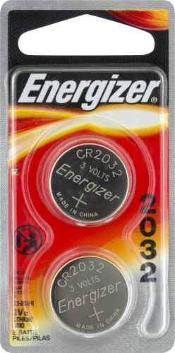 Energizer® 2032 Lithium 3-Volt Coin Battery, 2 pk - Kroger