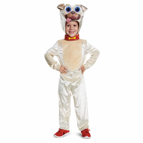 Disguise Rolly Classic Toddler Child Costume, Brown, (Size Medium 3T-4T) Perspective: front