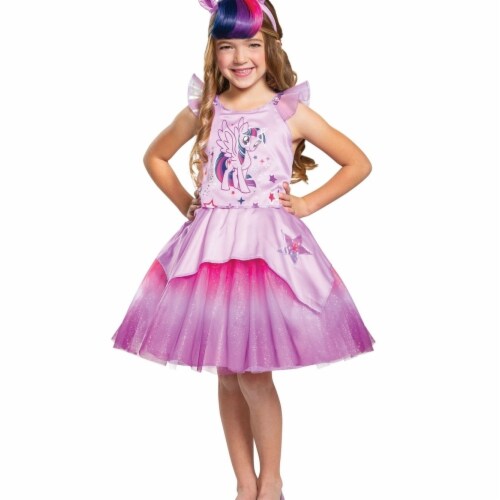 Disguise 403032 Girls Twilight Sparkle Tutu Deluxe Child Costume, Small Perspective: front
