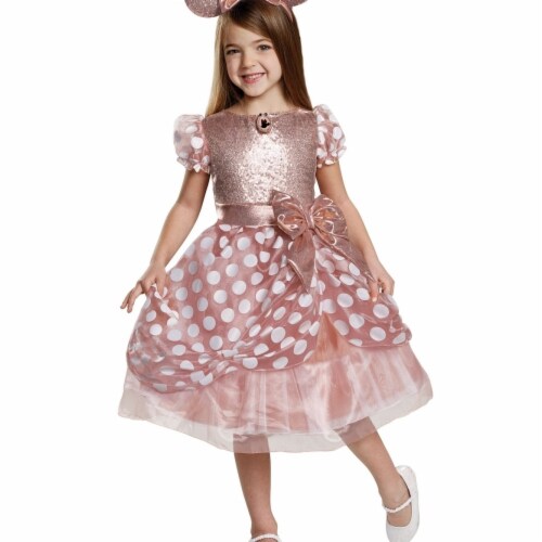 Minnie Deluxe Toddler Costume Perspective: front