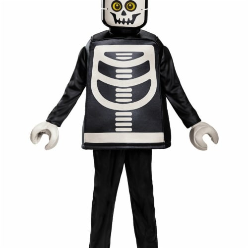 Disguise Skeleton Deluxe Child Costume - Small Costume Perspective: front