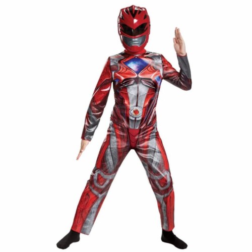 Morris DG18972L 2017 Red Ranger Classic Child Costume - 4-6 Perspective: front