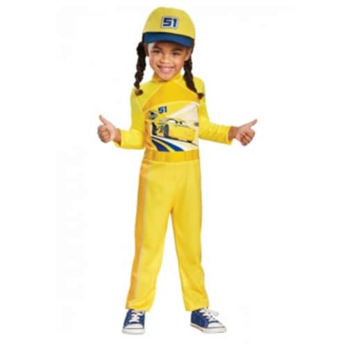 Disguise DG19881L Child Cars 3 Cruz Classic Costume, Multi Color - Size 4-6 Perspective: front