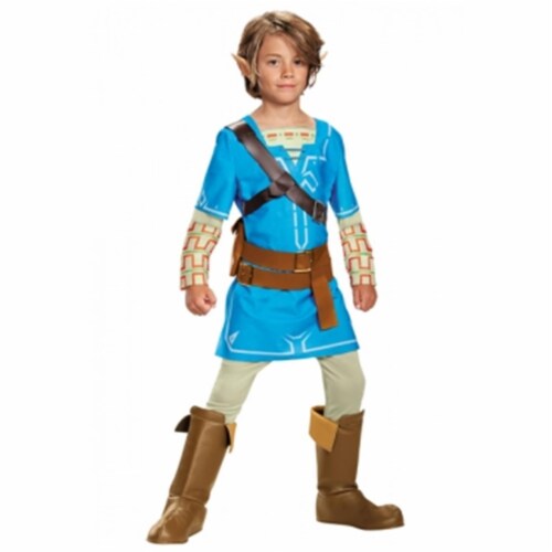 Disguise DG22866G Boys Link Breath Of The Wild Deluxe Costume - Large 10-12 Perspective: front