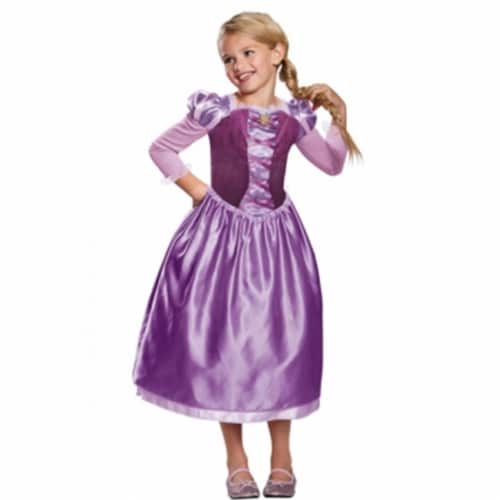 Disguise DG23064M Girls Disney Rapunzel Costume, Multi Color - Size 3T-4T Perspective: front