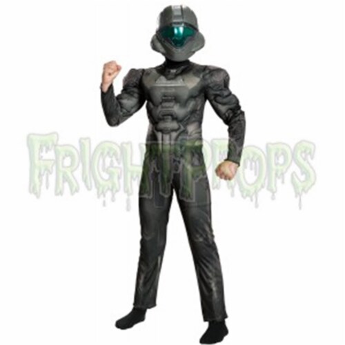 Morris DG24396G Spartan Buck Muscle Child Costume, Size 12-14 Perspective: front