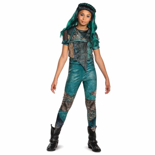 Disguise 403094 Girls Descendants 3 Uma Classic Child Costume, Large 10-12 Perspective: front