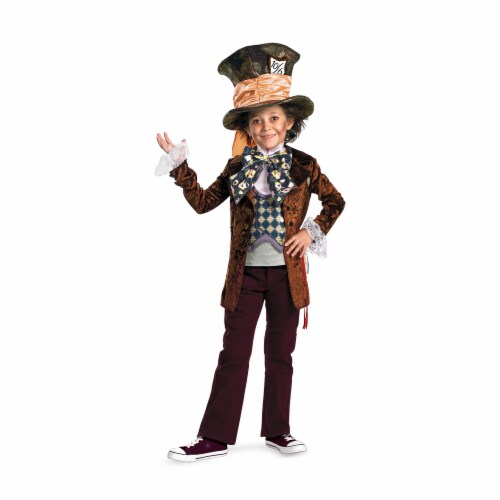 Costumes For All Occasions DG26628L Mad Hatter Deluxe Child 4-6 Perspective: front