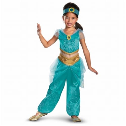 Disguise 218205 Disney Jasmine Deluxe Sparkle Toddler Child Costume Small 4 6x 1 Smith s Food and Drug