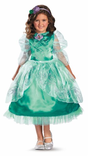 Disguise Disney's The Little Mermaid Ariel Sparkle Deluxe Girls Costume, 4-6x Perspective: front