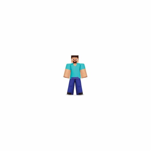 Disguise 249101 Minecraft - Steve Prestige Child Costume, Medium Perspective: front