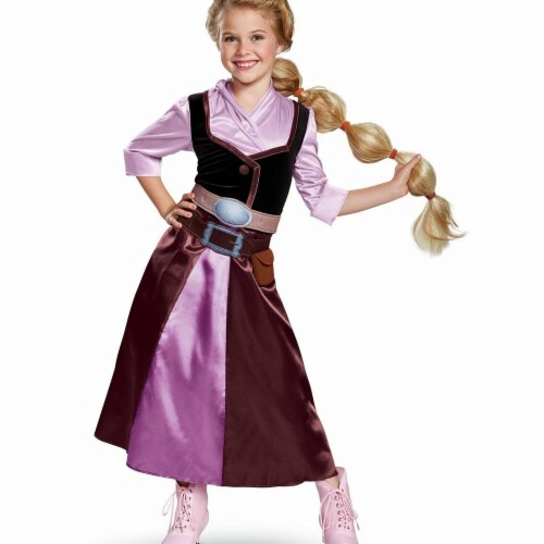 Disguise 275906 Halloween Tangled The Series Season 2 Rapunzel Classic Travel Outfit Toddler Perspective: front
