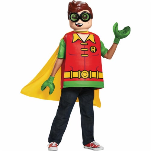 Disguise DG66267L Childs Lego Batman Robin Costume - Size 4-6, 1 - City  Market