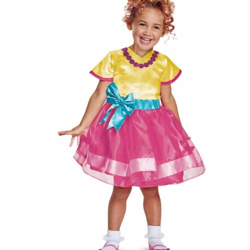Disguise 275973 Halloween Fancy Nancy Nancy Classic Toddler Costume - 2T Perspective: front