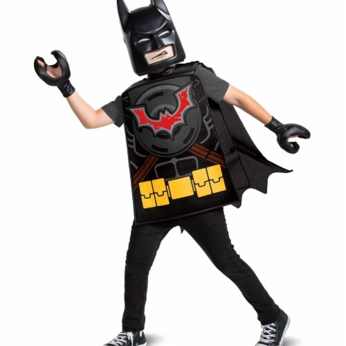 Disguise 403201 Child Lego Movie 2 Batman Basic Costume for Boys - One Size Perspective: front