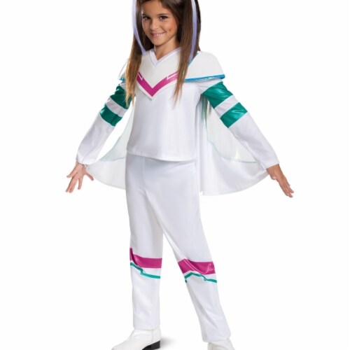 Disguise Girls Lego Movie 2 Sweet Mayhem Classic Child Costume&#44; Medium 7-8 Costume Perspective: front