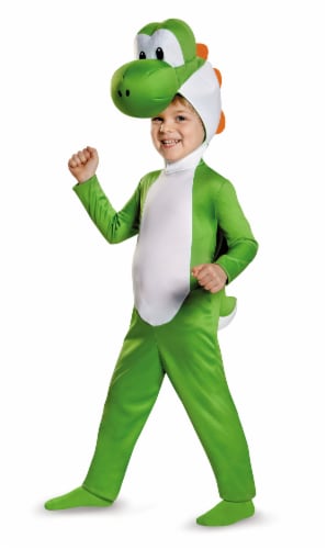 Yoshi Toddler Costume M (3T-4T) Perspective: front