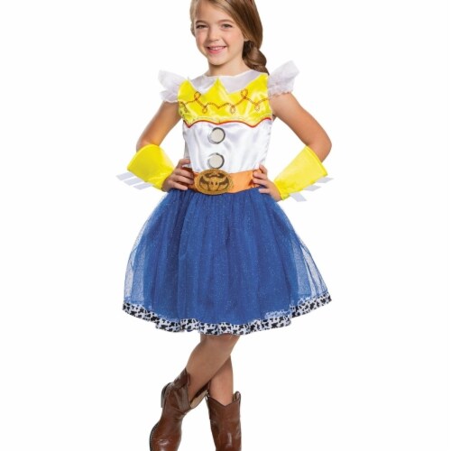 Disguise Girls Toy Story 4 Jessie Tutu Deluxe Child Costume&#44; Medium Costume Perspective: front