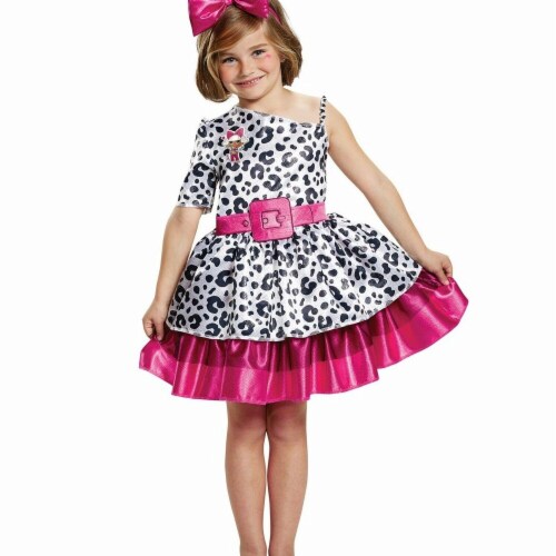 Disguise 276023 Halloween L.O.L Dolls Diva Classic Child Costume - Medium Perspective: front