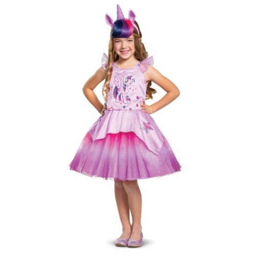 Disguise Girls Twilight Sparkle Tutu Deluxe Toddler Costume&#44; Large Costume Perspective: front