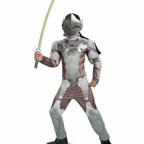 Disguise 276110 Halloween Overwatch Genji Classic Muscle Child Costume - Small Perspective: front