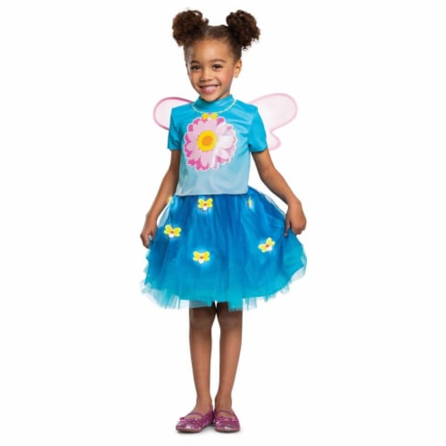 Disguise Girls Sesame Street Abby Cadabby Deluxe Toddler Costume&#44; Large Costume Perspective: front