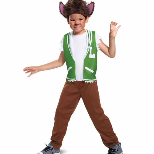 Disguise 403331 Child Super Monsters Lobo Howler Classic Costume, Small 4-6 Perspective: front