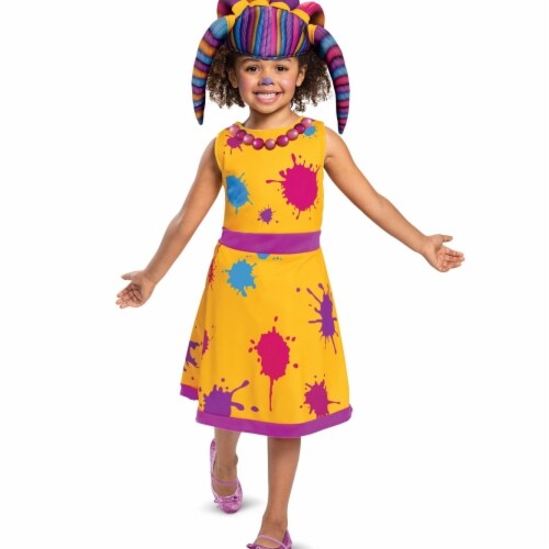 Disguise 403338 Girls Super Monsters Zoe Walker Classic Toddler Costume, Large 10-12 Perspective: front
